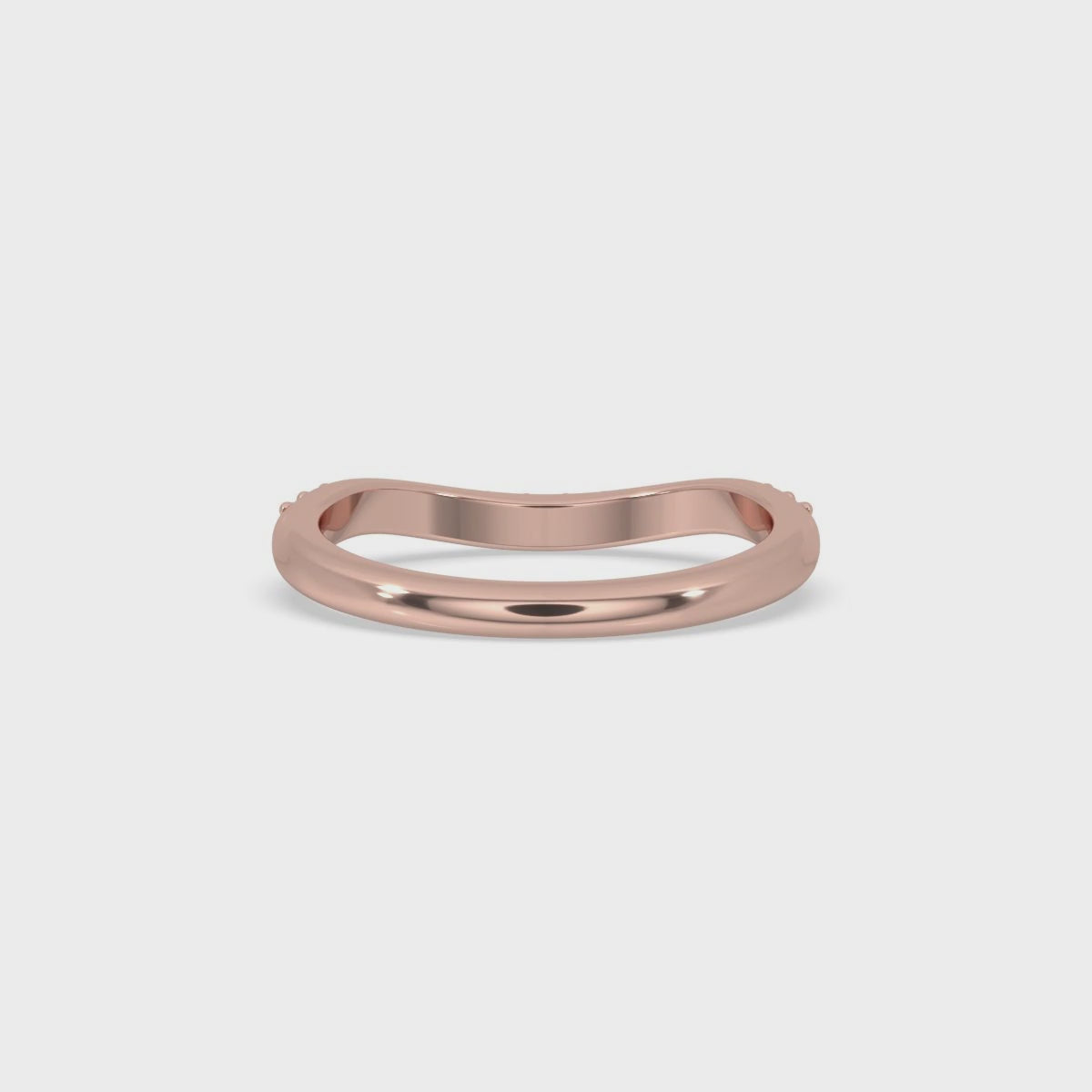 Half Eternity Stackable Wedding Band