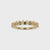 Yellow Gold Round Cut Eternity Band