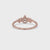 Pear Shaped Diamond Ring - Side Stone