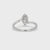 Marquise Pave Engagement Ring