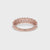 Half Eternity Band With  Marquise And Baguette Diamond