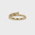 Single Stone Engagement Ring Round Diamond in Yellow Gold