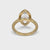 Diamond Marquise Engagement Ring in Cathedral Setting