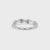 Twisted Wedding Band – Unique Round Diamond Setting