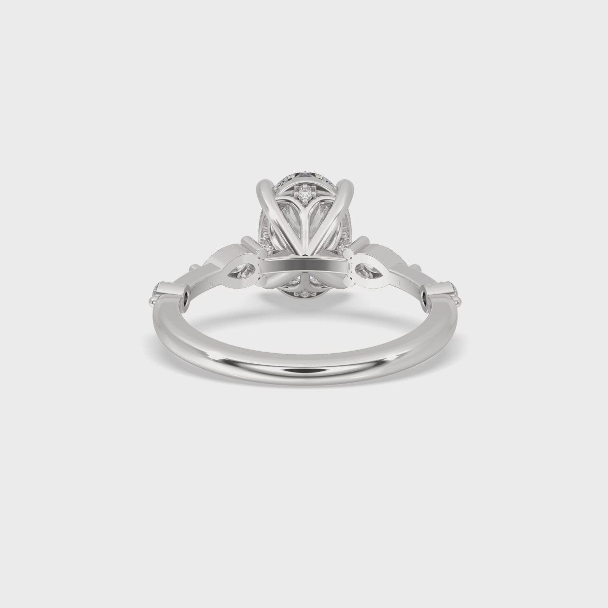 3 Carat Oval Diamond Ring - IGI Certified