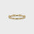 Half Eternity Band - Yellow Gold