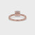 Round Brilliant Cut Diamond Ring in Classic Pave Setting