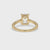 Emerald Cut Ring With Pave Style