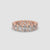 Oval Diamond Wedding Band - Perfect Eternity Band