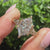 Dutch marquise solitaire ring with floral and leaf details
