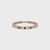 Wedding Ring Rose Gold - Round Diamond