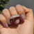 Rose Gold Radiant Cut Eternity Band
