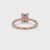 Radiant Diamond Cut Ring in Dazzling Pave Setting