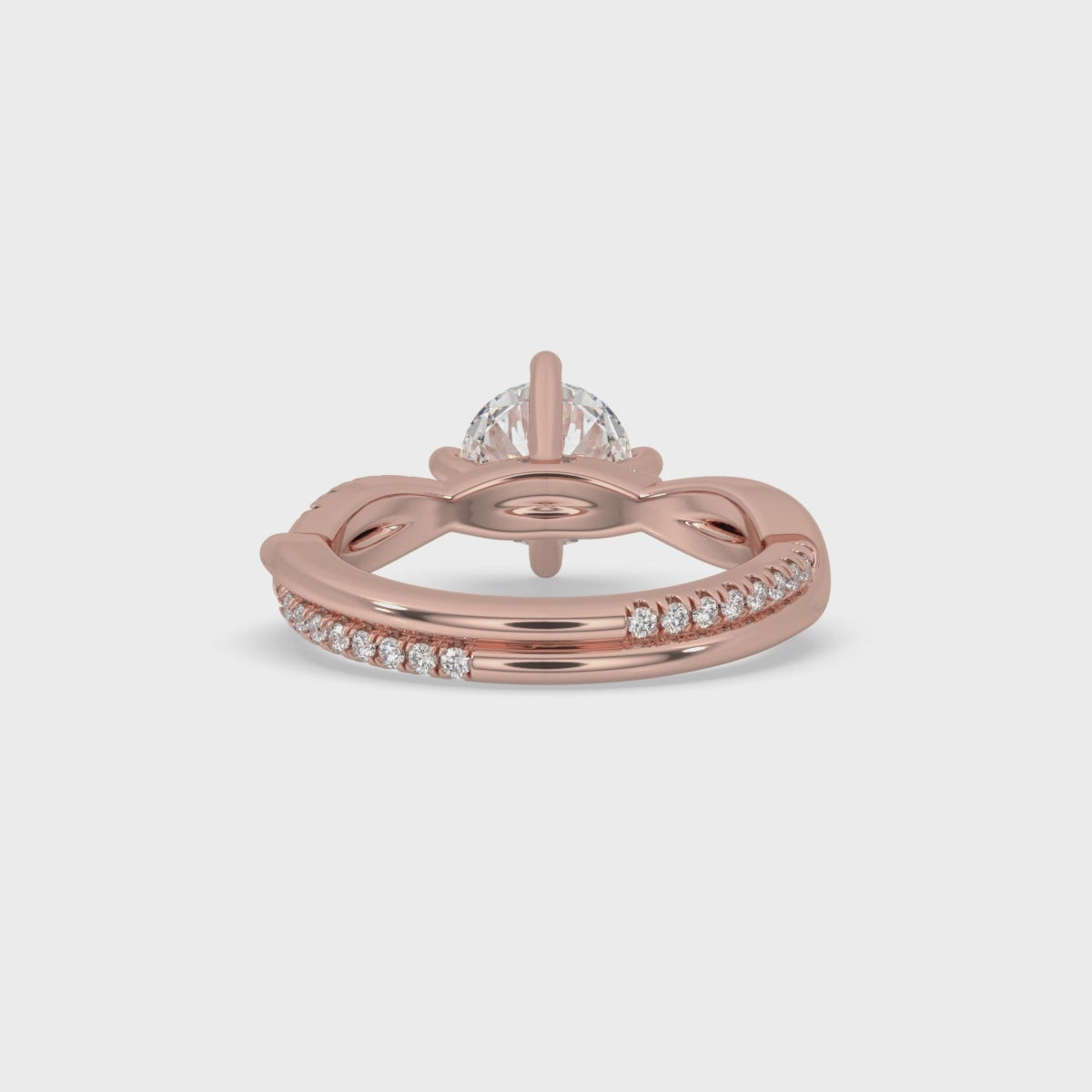 Twisted Engagement Ring