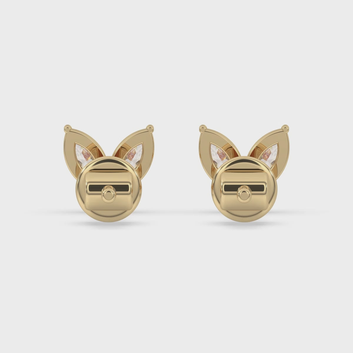 Marquise Earrings - Yellow Gold