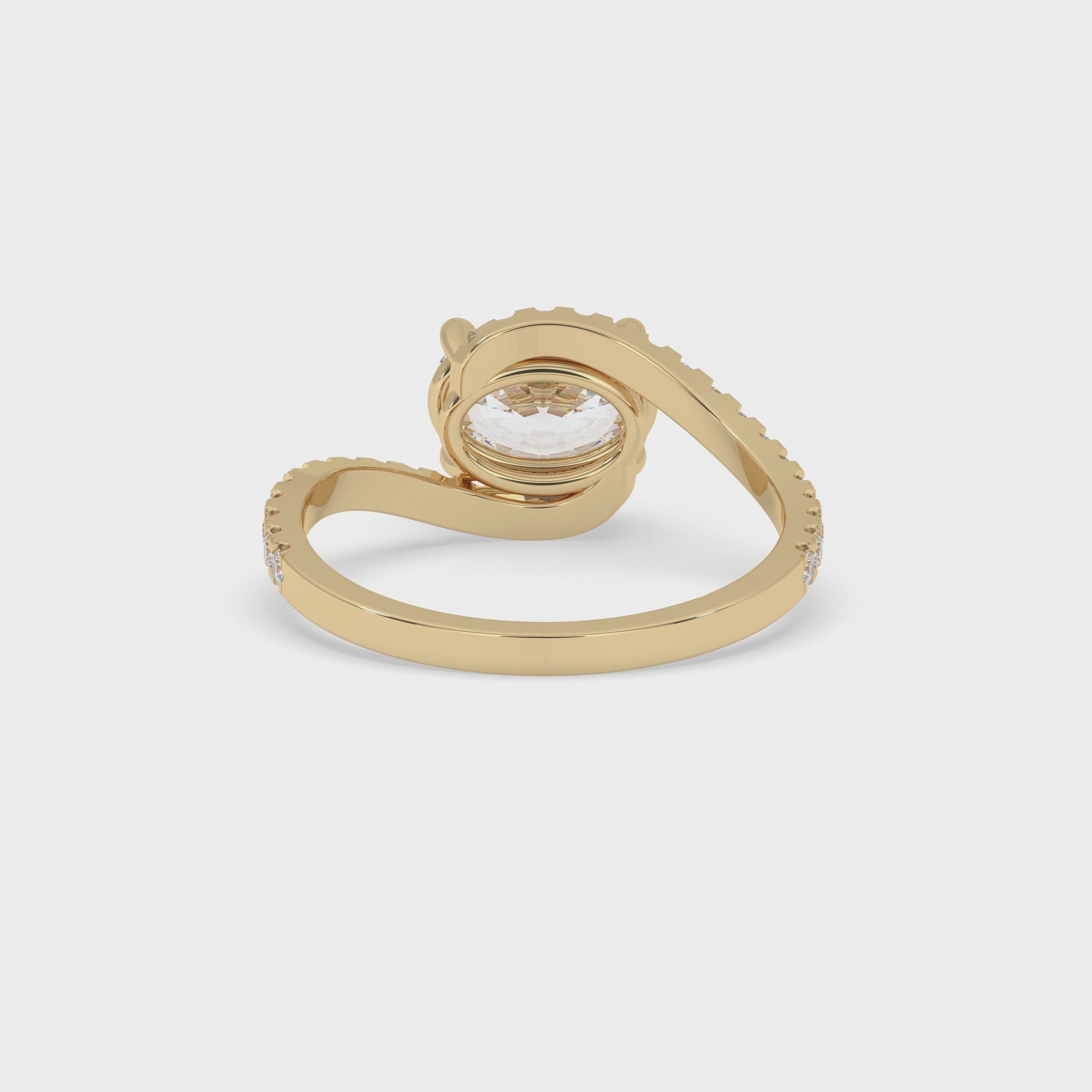 Bypass Engagement Ring