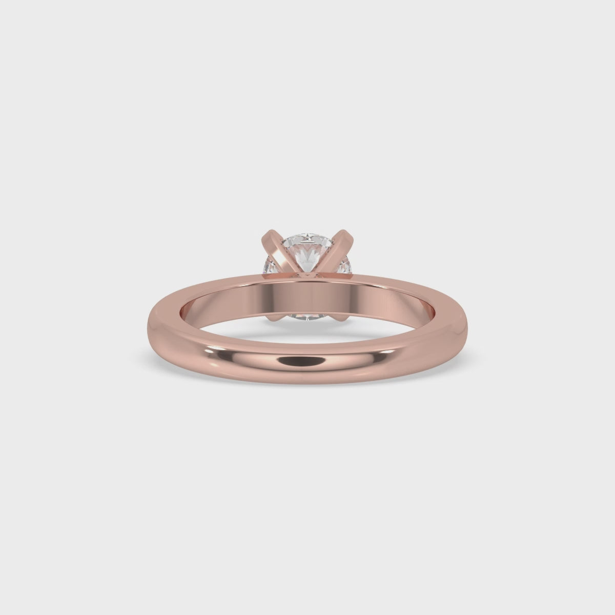 Round Solitaire Diamond Ring