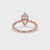 Marquise Diamond Engagement Ring in Classic Setting