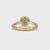 Bezel Set Engagement Ring with Lab Grown Diamond