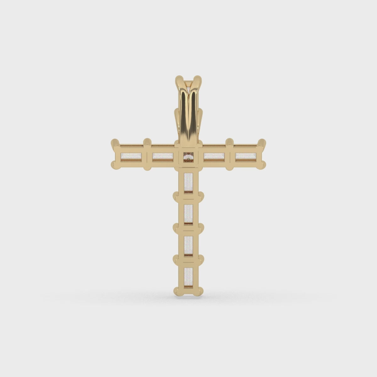 Yellow Gold Diamond Cross Pendant for Every Occasion