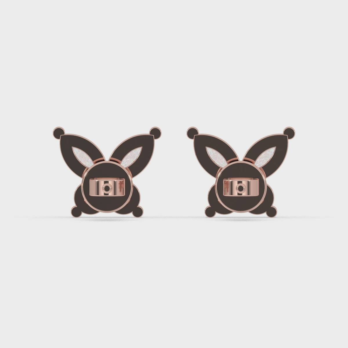 Butterfly Earrings With Round And Marquise Cut