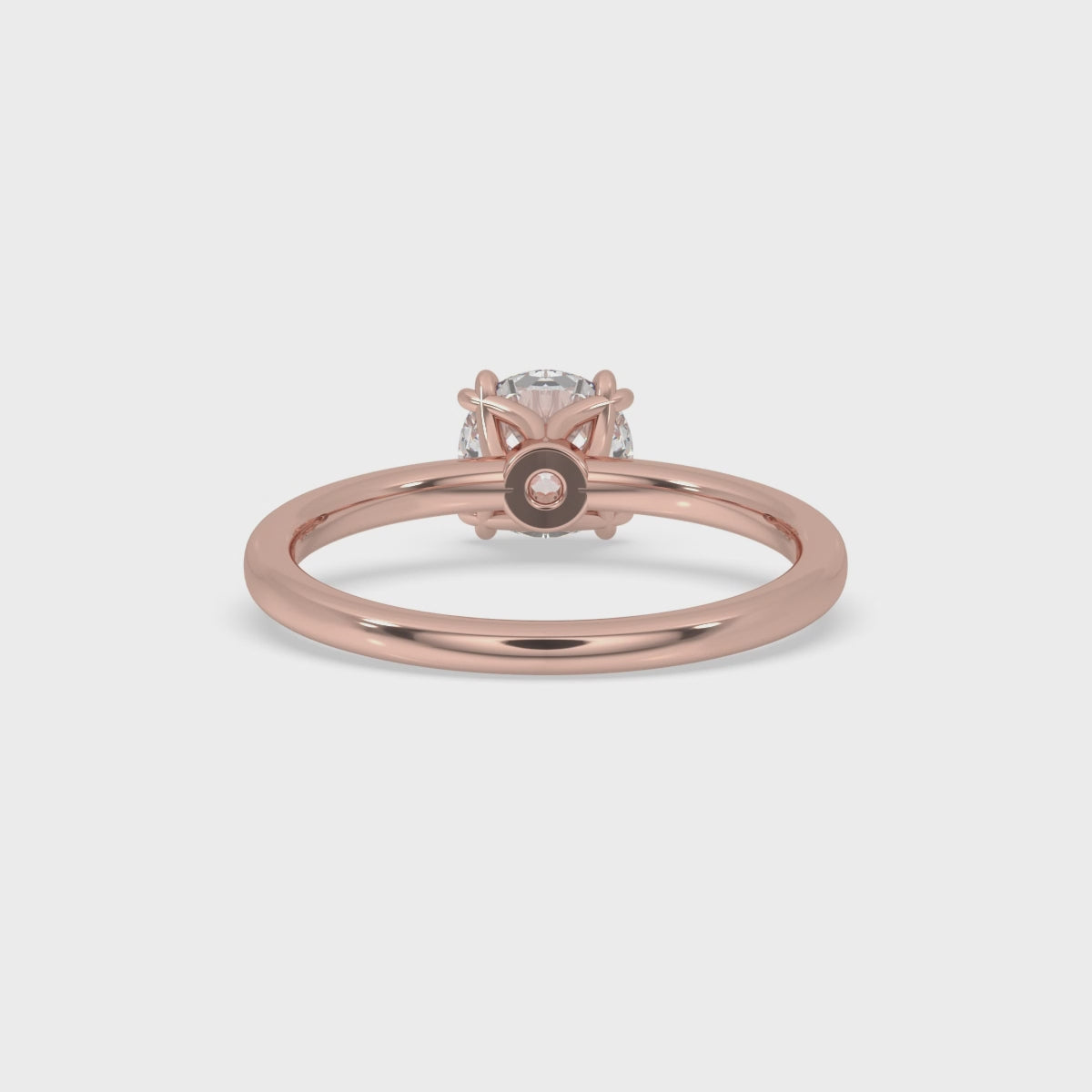 Round Solitaire Engagement Ring for a Perfect Proposal