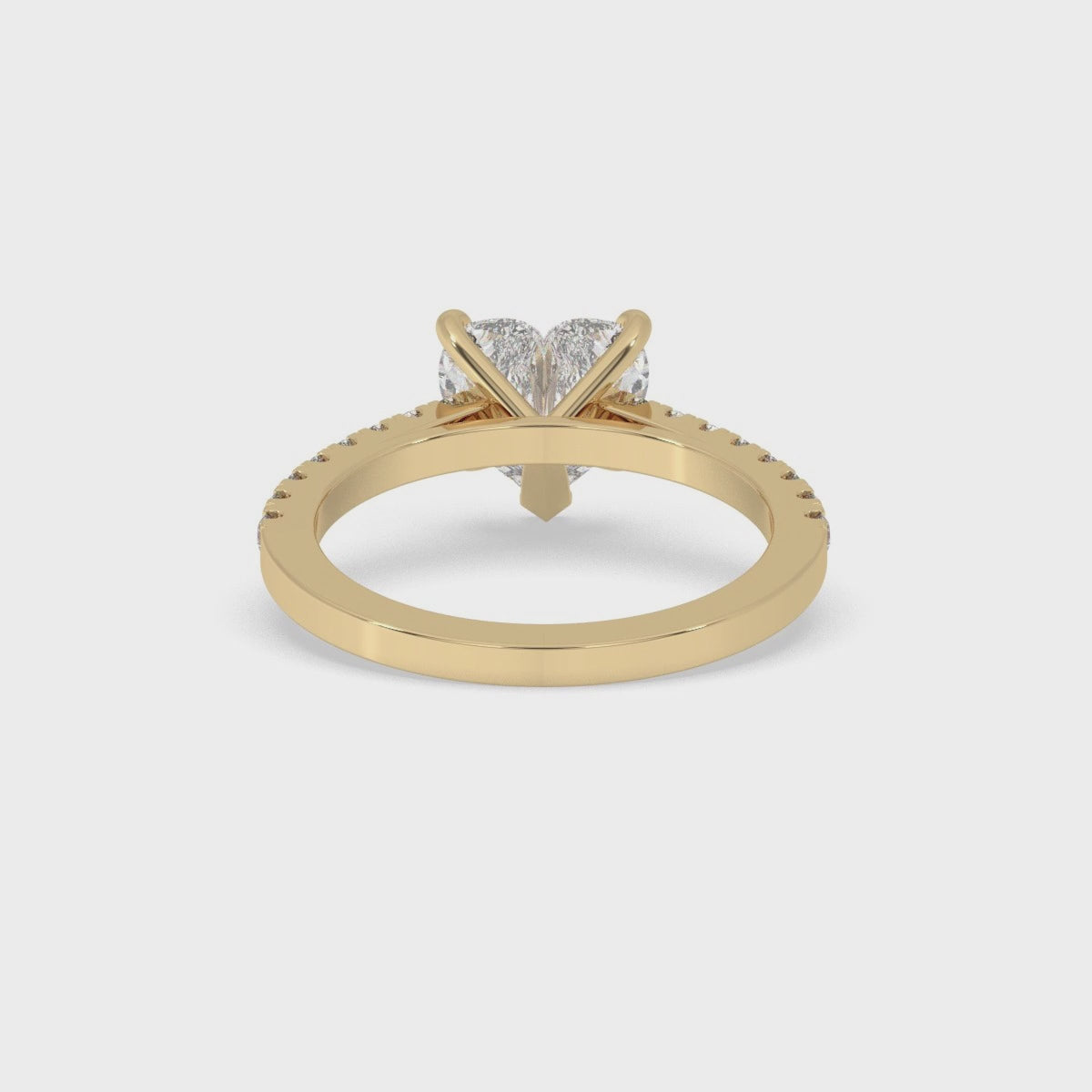 Heart Shaped Diamond Ring