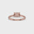 Oval Cut Diamond Ring With East West Setting