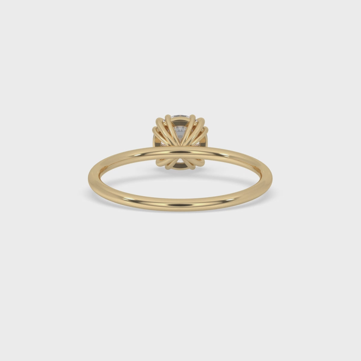 Round Solitaire Engagement Ring