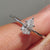 Pear Shaped Diamond Ring - Solitaire white Gold