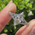 Vintage marquise diamond ring with filigree and tulip setting.
