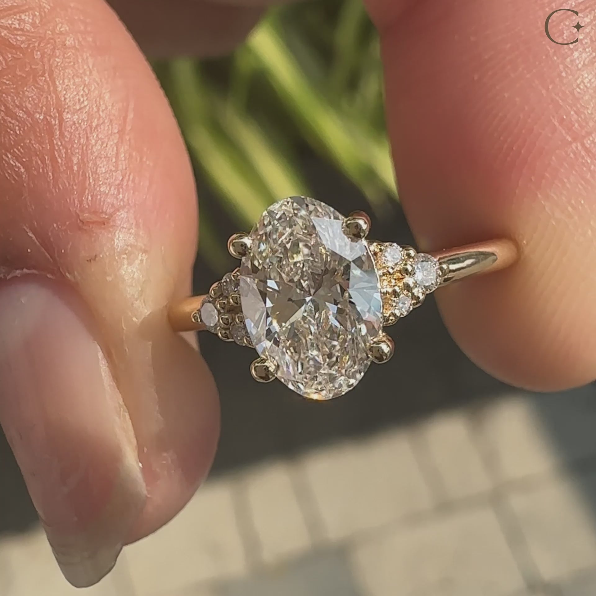 Muse setting showcasing a unique and modern design.
