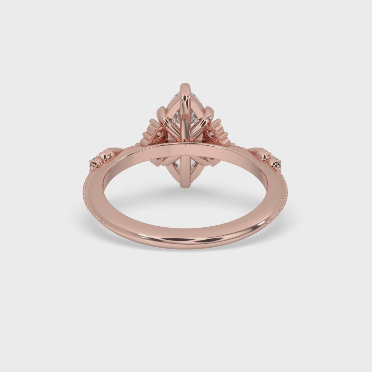 Vintage Marquise Engagement Ring