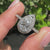 Pear Halo Engagement Ring with Pave Setting