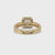 Radiant Cut Diamond Engagement Ring In Bezel Setting
