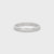 Simple White Gold Wedding Band