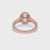 Split Shank Engagement Ring With Oval Diamond Elegance