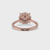 Round Diamond Classic Cathedral Engagement Ring