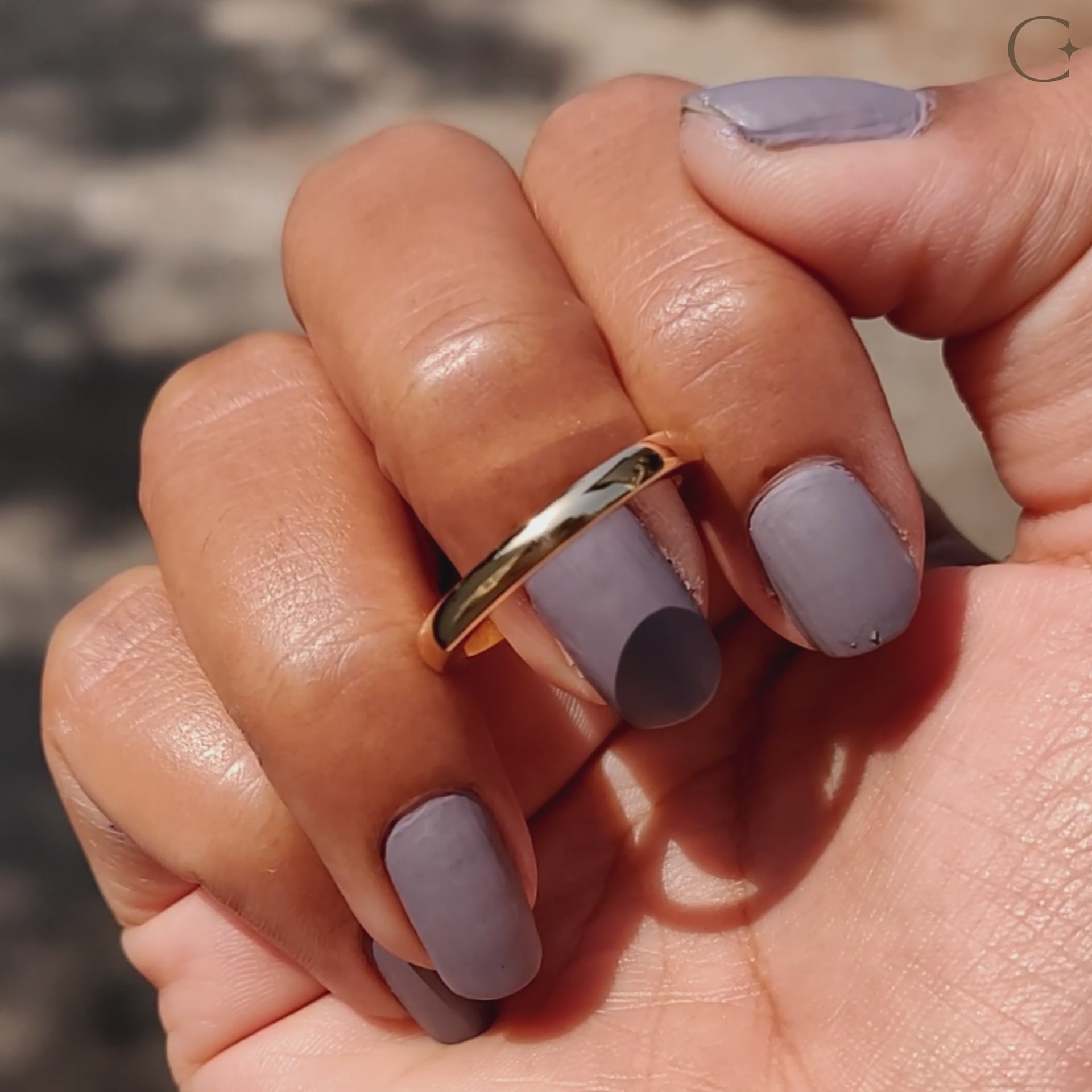 Plain Gold Wedding Band