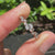 Oval Diamond Wedding Band - Zig Zag Style