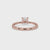 Cushion Diamond Solitaire Engagement Ring In Rose Gold