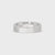 Baguette Diamond Wedding Band - Solitaire Style