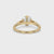 Asscher Cut Diamond Ring With Side Stones