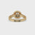 Vintage Diamond Ring In Art Deco Setting