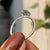 Pear Moissanite Ring featuring a stunning centre stone for a unique look.