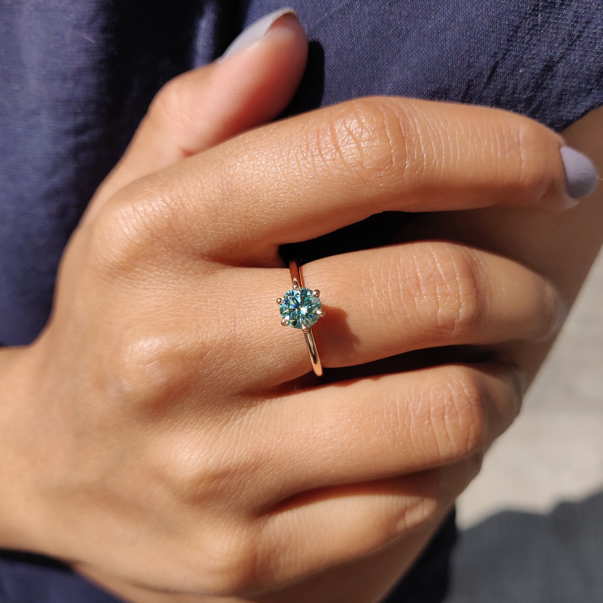 This handmade ring reflects exceptional craftsmanship and style.
