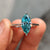 Marquise cut engagement ring with elegant design.
